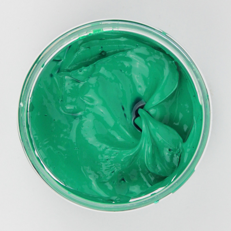 tinta a base de água para serigrafia - medium green