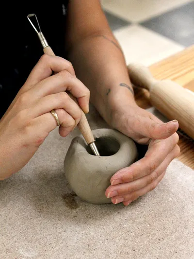 ceramics workshops - flash ceramics workshop - ball technique