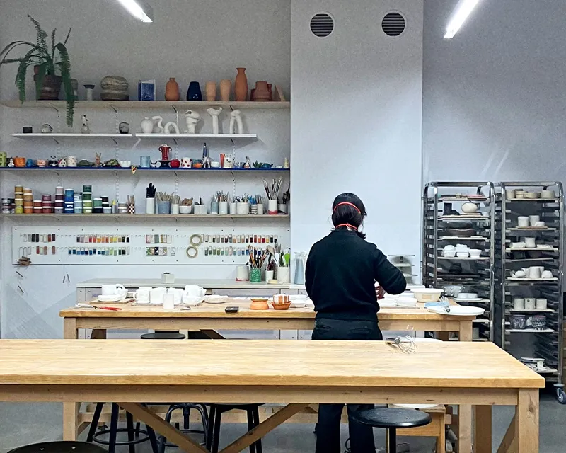 vocational school - open ceramics studio