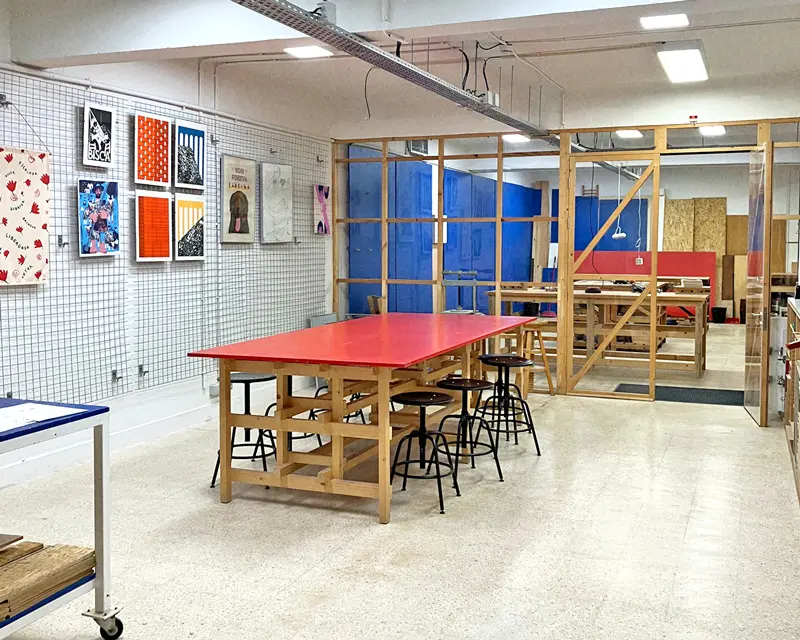 Vocational Training Center - Open Screen Printing Workshop