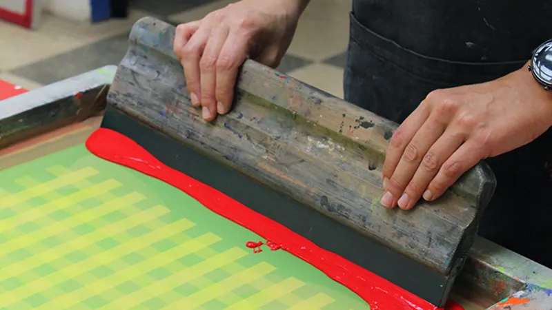 gymnasium of trades - screen printing