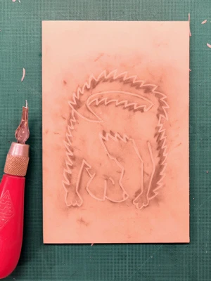 workshop linogravura